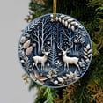 thumbnail image 1 of Reindeer Christmas Ornaments 2025, Scandinavian Christmas Decorations, Animal Christmas Tree Decorations, Ornament Keepsake for Women Men and Friends, Reindeer Christmas Decoration Hanging for Family, 1 of 7