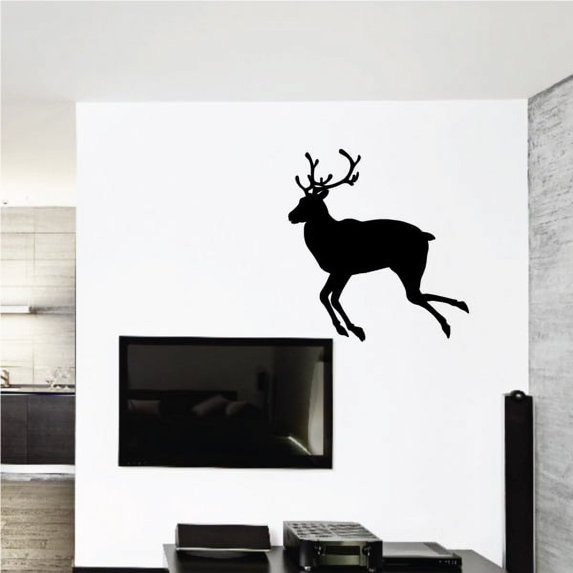 Reindeer Dashing Decal - 36 Inches