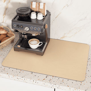 Coffee Bar Mat: PoYang Coffee Maker Mat for Countertops Hide Stains, 1 –  POYANG