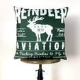 thumbnail image 1 of Reindeer | Green | Pillow Cover | Vintage Reindeer | Christmas Decor | Throw Pillow | Home Décor | Farmhouse Pillows | Christmas Pillows, 1 of 10