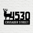 thumbnail image 1 of Reindeer Number Plaques, House Address Number, 1 of 4