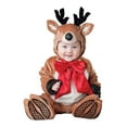 thumbnail image 1 of Reindeer Rascal Newborn Christmas Costume for Toddlers, Unisex Size L (18 - 24 M), by InCharacter Costumes, 1 of 7