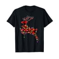 thumbnail image 1 of Reindeer Red Buffalo Plaid Christmas Pajama Family Matching T-Shirt, 1 of 5
