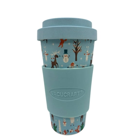 Reindeer Snowman Coffee Tea Cup - Christmas Holiday Collection