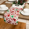 thumbnail image 1 of Reindeer and Doves Rectangular Christmas Table Runner - 72", 1 of 6