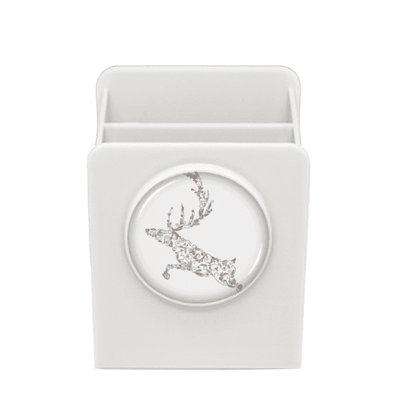 Reindeer mas Pattern Desk Pencil Holder Cup Pen Organizer