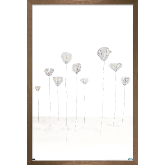 Reinders - Flowers Wall Poster, 22.375" x 34", Framed