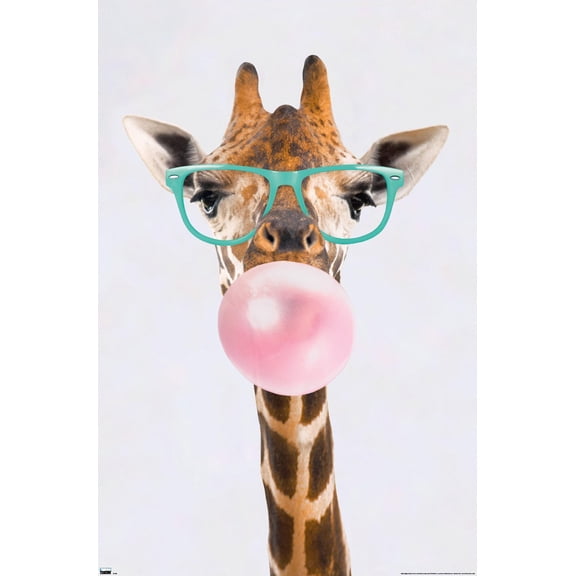 Reinders - Funky Giraffe Wall Poster, 22.375" x 34"