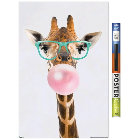 Reinders - Funky Giraffe Wall Poster, 22.375" x 34"