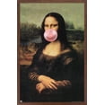 thumbnail image 1 of Reinders - Mona Lisa Bubble Gum Wall Poster, 14.725" x 22.375" Framed, 1 of 5