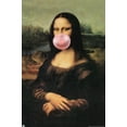 thumbnail image 1 of Reinders - Mona Lisa Bubble Gum Wall Poster, 22.375" x 34", 1 of 4