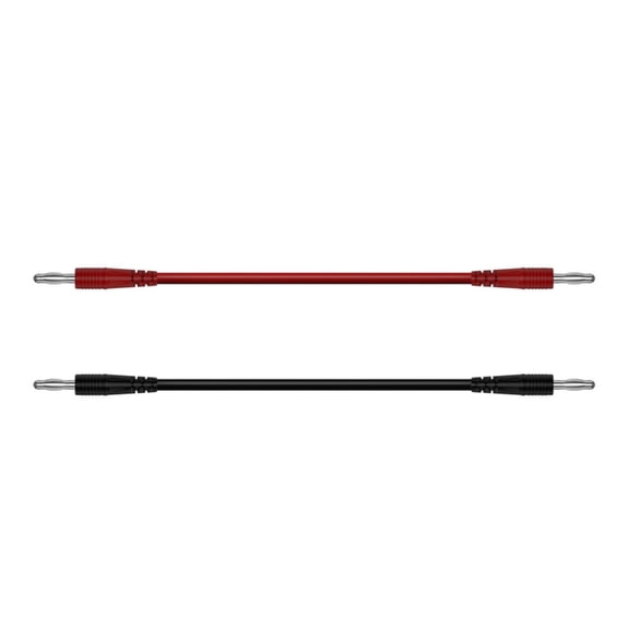 Reinforced 4mm Banana Plugs Wire with PVC Insulation & High Durability Designs Double Molded Banana Connector for Home