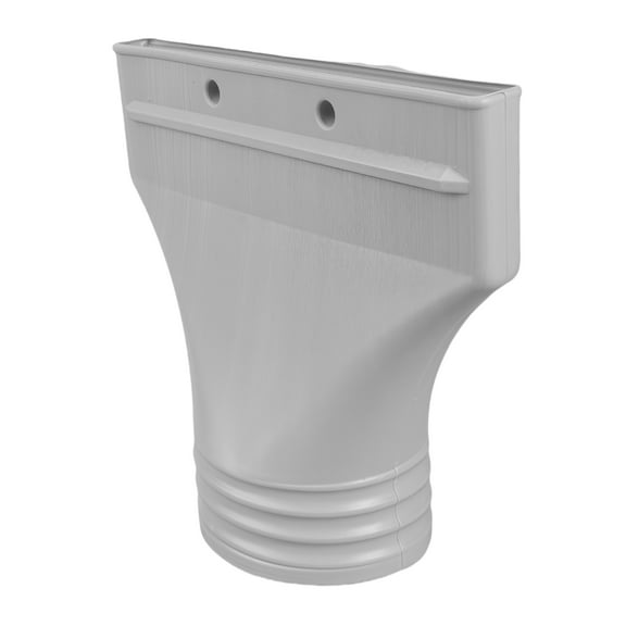 Reinforced ABS Window Exhaust Adapter Multipurpose Air Vent Connector Simple Installation for Space Saving Installation