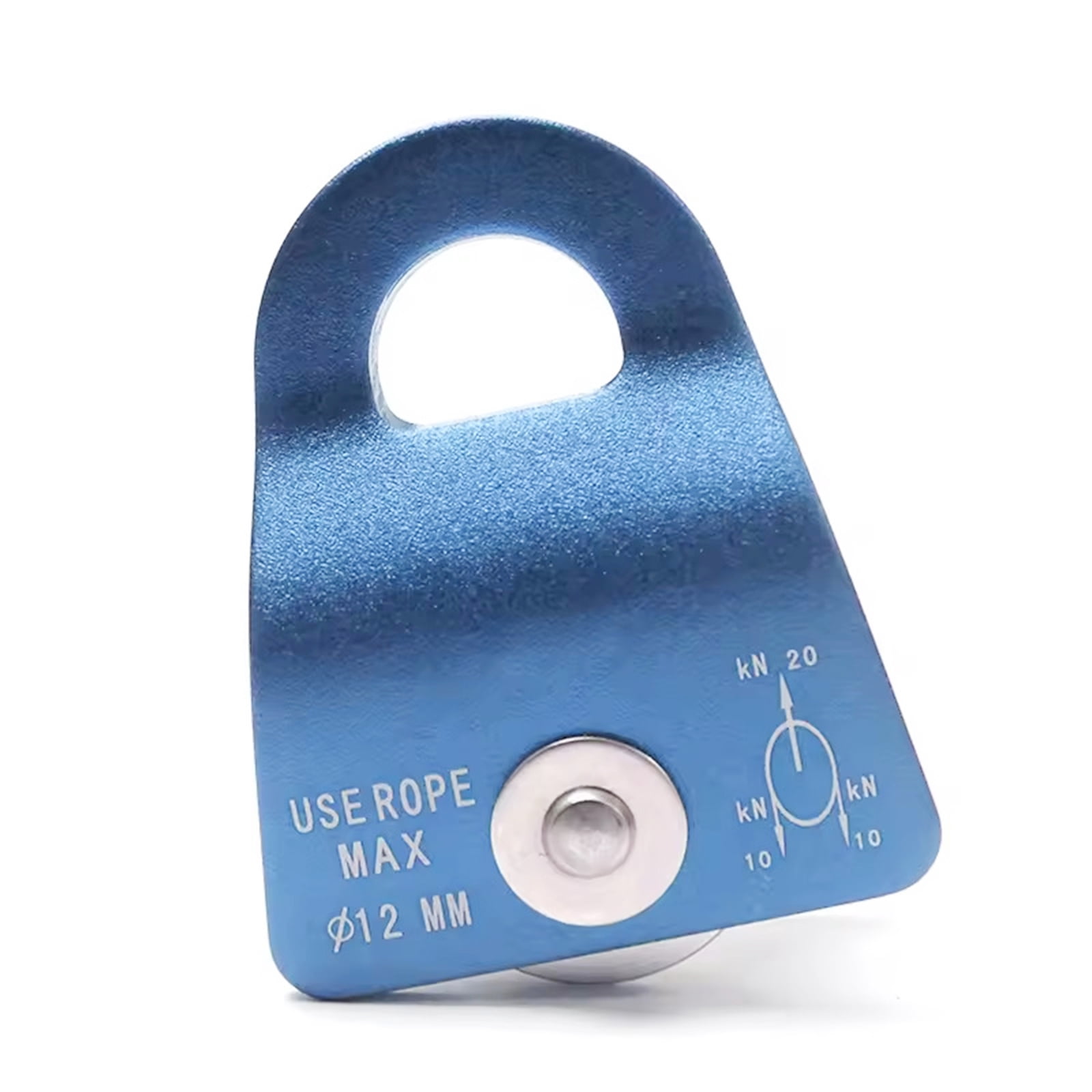 Vertical Rappel Reinforced Aluminum Rappelling Pulley for Vertical Saving Operations ...