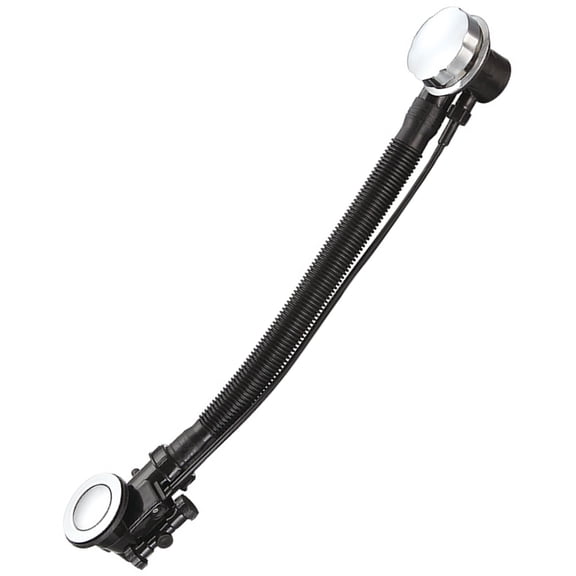 Reinforced Bathtub Drain Anti-Clog Smooth Bathroom Fixture Hassle-Free Setup for Spa Tubs & Household