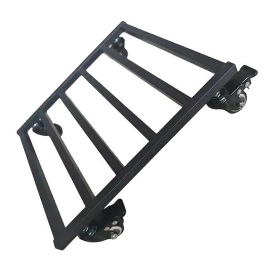 Reinforced Carbon Steel Trolley Base with Anti-Slip Pads, Smooth Maneuvering in Tight Spaces, 1200LBS Capacity