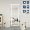 thumbnail image 1 of Reinforced Cat Screen Door, 31.5 in X 82.7 in Heavy Duty Pets Proof Screen Door with Bilateral Zipper, Prevent Dogs Cats Running Out from Home, Bedroom, Living Room, Kitchen Patio Door, 1 of 14