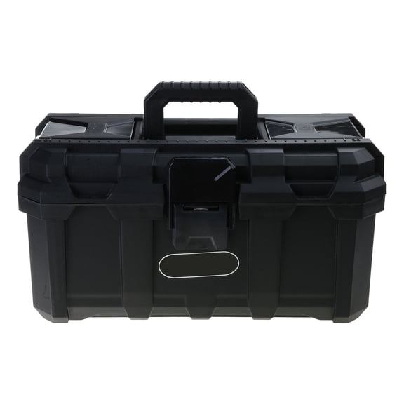 Reinforced Container Essential Tool Box with Secure Compartments Reinforced Tool Chest Lockable Case for Repair