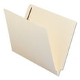 thumbnail image 1 of Reinforced End Tab File Folders With One Fastener, Straight Tab, Letter Size, Manila, 50/box | Bundle of 5, 1 of 2