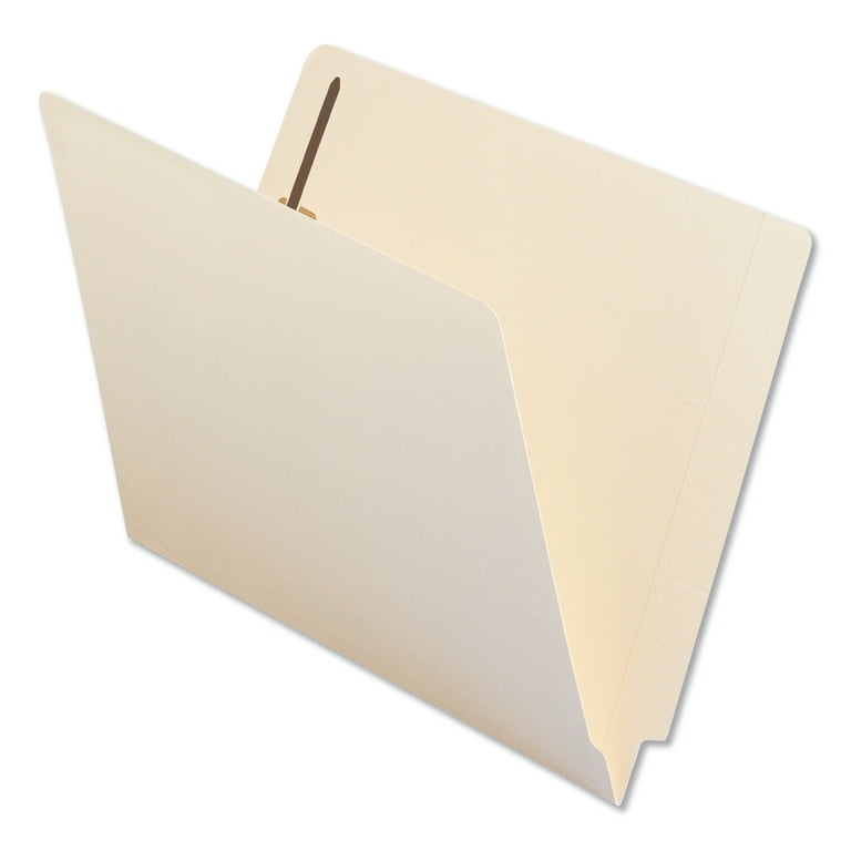 Manila Fastener Folders, Straight Tabs, 1 Fastener, Letter Size, Manila Exterior, 50/Box Manila Fastener Folders, Straight Tabs, 1 Fastener, Letter Size, Manila Exterior, 50/Box