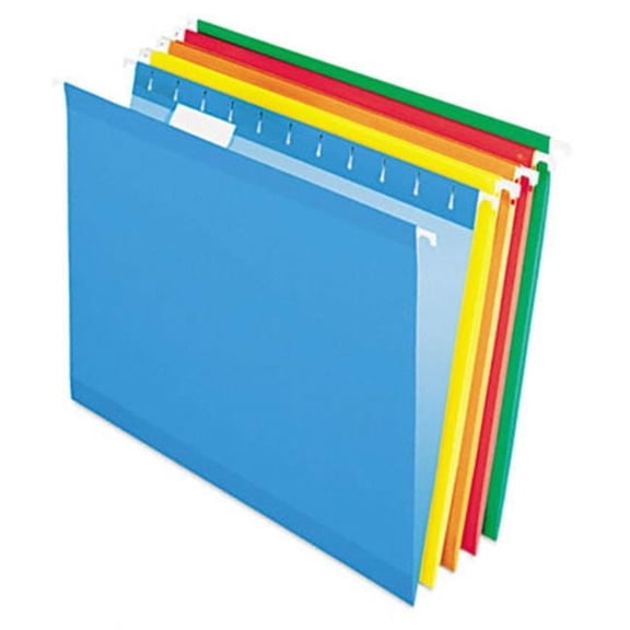Reinforced Hanging File Folders- Kraft- Letter- Brites- 25/Box