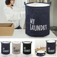 thumbnail image 1 of Reinforced Laundry Hamper with Carry Handles - Foldable Storage Solution for Multi-Room Organization, 1 of 4