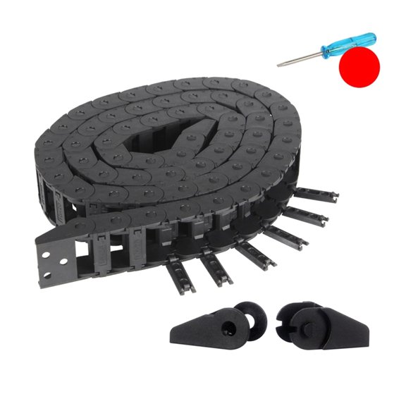 Reinforced Nylon Drag Chain Wire Drag Enhances Cable Protections Wear Resistance For 3D Printers
