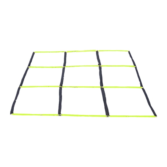 Reinforced Nylon Sports Training Ladder for Drills, Multi-Grid Coordination Balance Exercise Tool for Athletes Kids