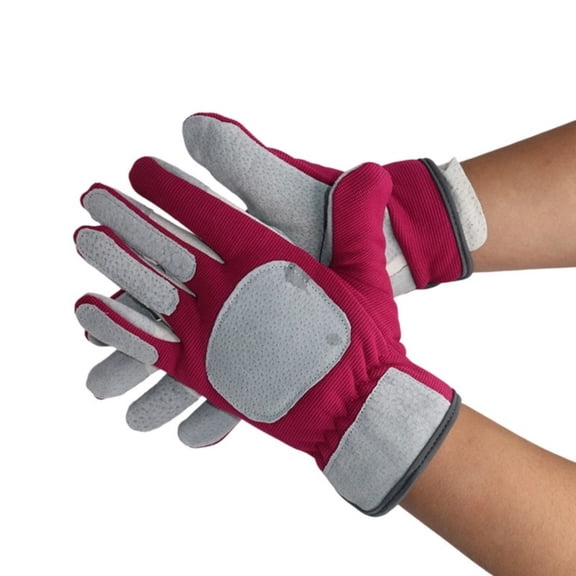 Reinforced Palms Work Gloves Nonslip Rigger Gloves For Gardening And Labor