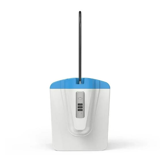 Reinforced Portable Beach Bucket Password Suitcase Storage Outdoor Mini Phone Wallet Safe Box Portable Handle Designer Anti 2.3L ,Easy to Use