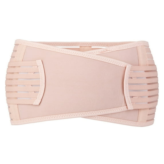 Reinforced Postnatal Belly Wrap For Mother Breathable Abdominal Support Belt Elastic Design For Postpartum Recovery