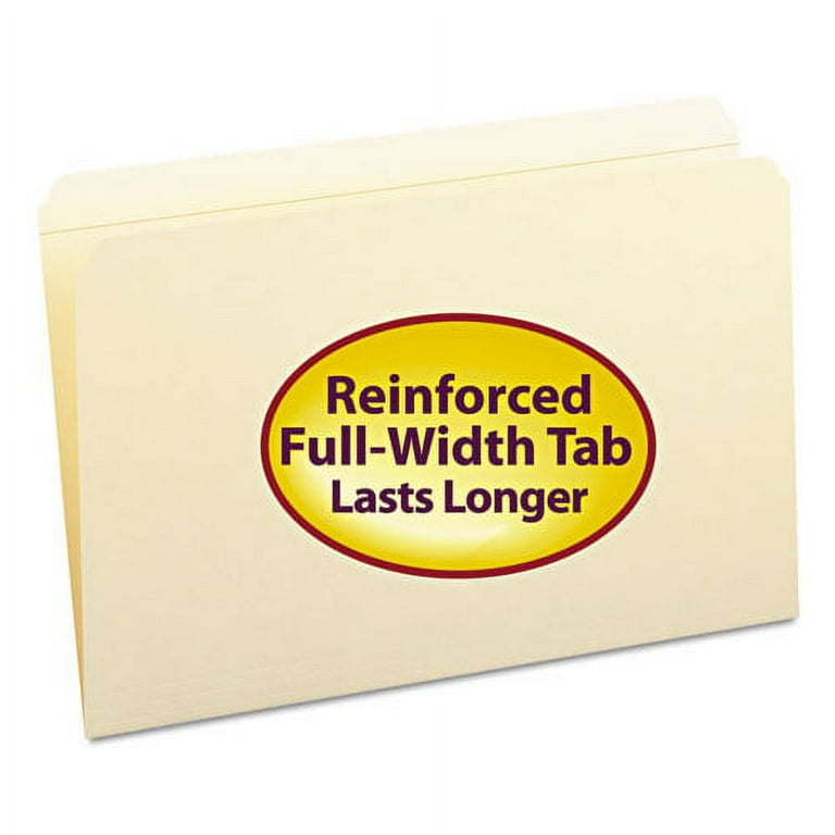 Manila File Folders, Straight Tabs, Legal Size, 0.75 Manila File Folders, Straight Tabs, Legal Size, 0.75