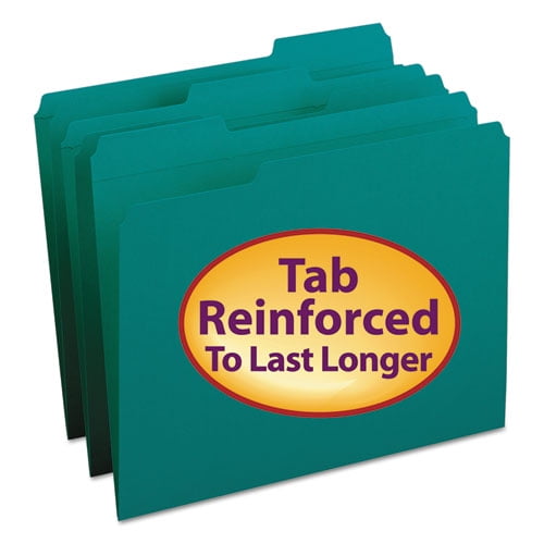 Reinforced Top Tab Colored File Folders, 1/3-Cut Tabs: Assorted, Letter Size, 0.75 Reinforced Top Tab Colored File Folders, 1/3-Cut Tabs: Assorted, Letter Size, 0.75