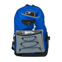Reinforced and Water Resistant Padded Laptop School Backpack (Royal Blue)