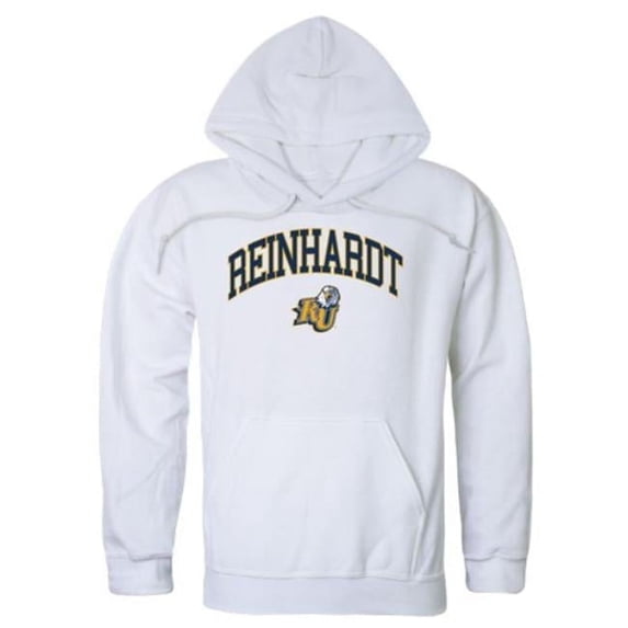 Reinhardt University Eagles Campus Hoodie, White - Medium