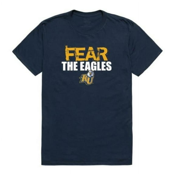 Reinhardt University Eagles Fear College T-Shirt, Navy - Extra Large