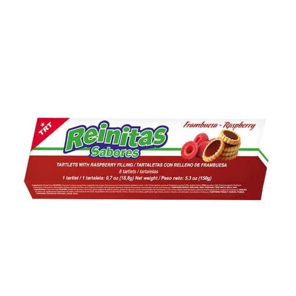 Reinitas Raspberry-Filled Tartlets, 24 Pack (150g / 5.29oz Each)