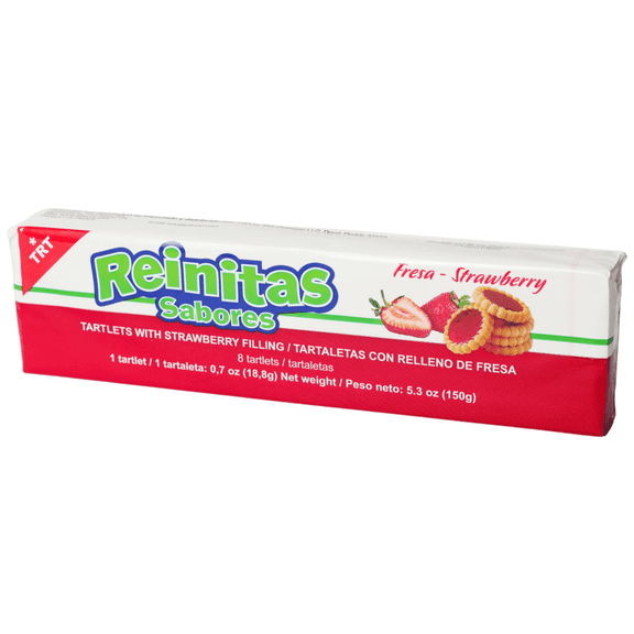 Reinitas Strawberry-Filled Tartlets, 24 Pack (150g / 5.29oz Each)