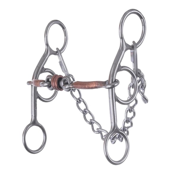 Reinsman Sarah Rose McDonald Wrapped Dogbone Bit