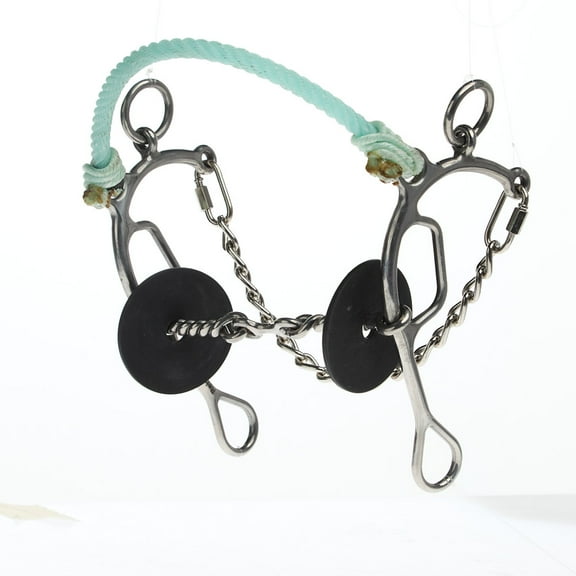 Reinsman Martha Josey Turquoise Rope Million Dollar Gag Bit