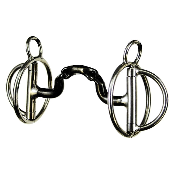 Reinsman Rockin S Raised 3-Piece Snaffle
