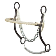 Reinsman Shanked Rope Side Pull Hackamore