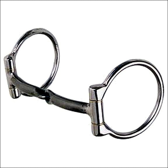 Reinsman Sweet Iron Offset D-Ring Snaffle Bit