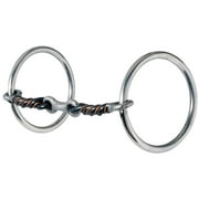 Reinsman Traditional Sweet and Sour Dog Bone Loose Ring Snaffle Bit, 5