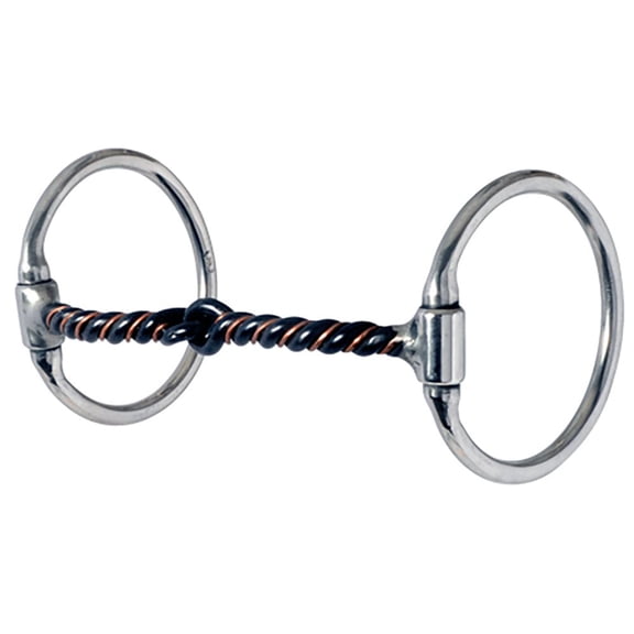 Reinsman Twisted Sweet and Sour Dee Ring Snaffle Bit