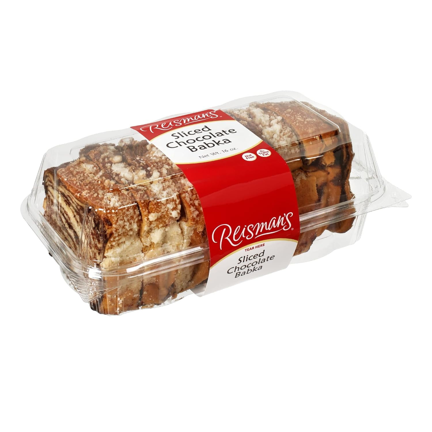 Reisman's Bakery Chocolate Babka Cake, HYZ01 Fresh Dessert, NutFree