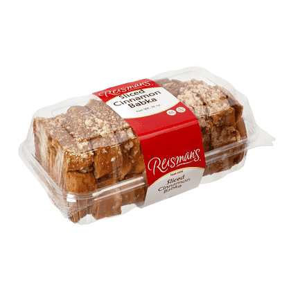 Reismans Nut and Dairy Free Cinnamon Sliced Babka with Rich Cinnamon, 16 Oz