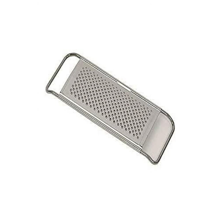Stainless Steel 3-Way Grater with Storage Container and Lid, Round