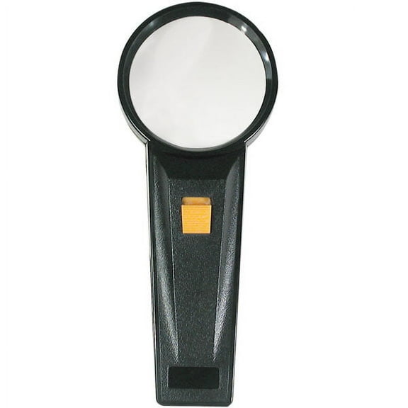 Reizen Illuminated Pocket Magnifier - 2.5x -5x insert 2 inch Dia