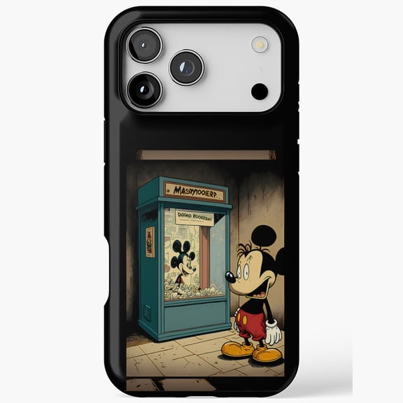 Rejected Cartoon Of The Mouse Don Hertzfeldt Funny Art iPhone Case 17 through 11 Pro Max